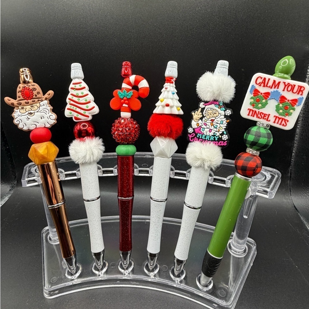 Handmade Christmas Pens Choose Style Below